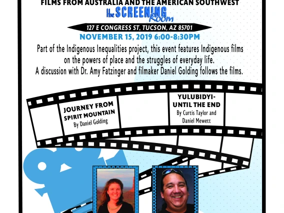 Banner for an Anthropology film event