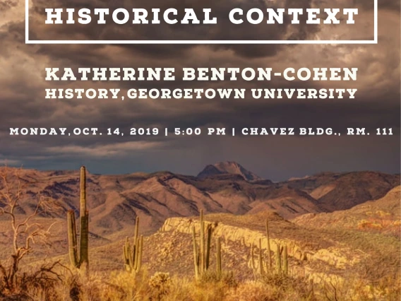 Banner for Benton-Cohen Talk