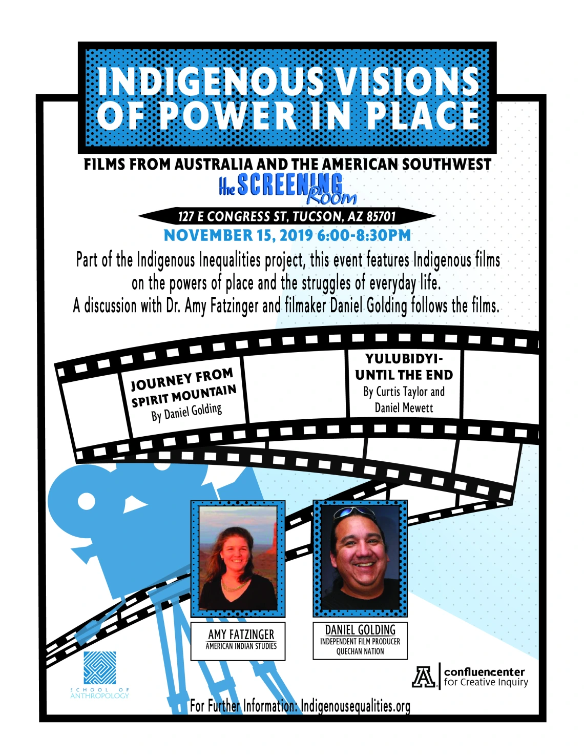 Banner for an Anthropology film event