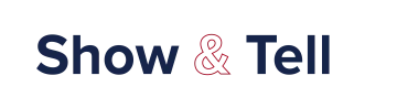 Show and Tell Banner