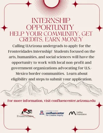Undergraduate Internship Program Flyer