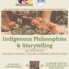 IPSS October flyer, beige with Arizona Logo on top, with green text in the middle.