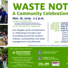 Banner of Waste Not Project